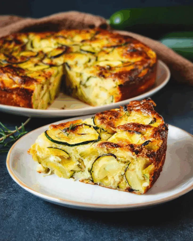 Zucchini and Vegetable Cheese Bake