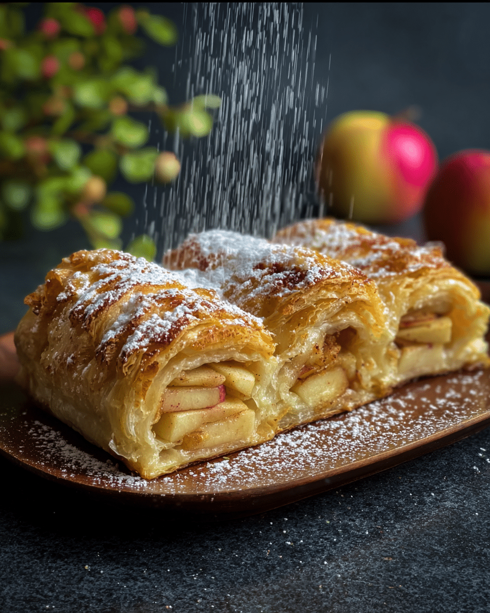 Golden Apple Puff Pastry – Simple Yet Elegant Treat
