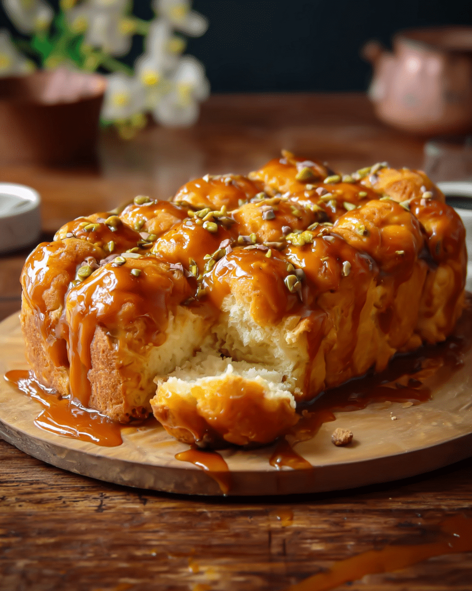Sugar-Free Caramel Honeycomb Bread Recipe