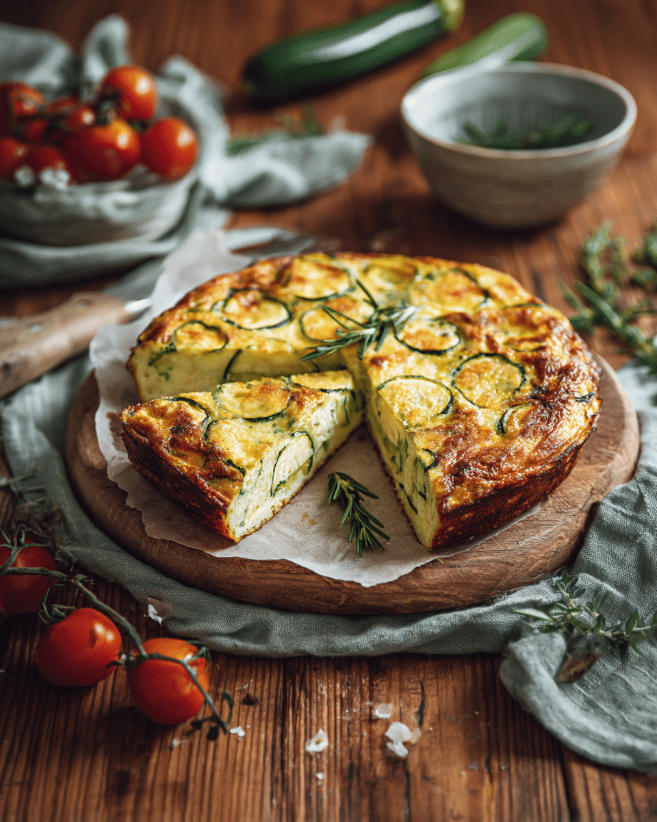 Easy Vegetable Frittata – Healthy Breakfast Recipe