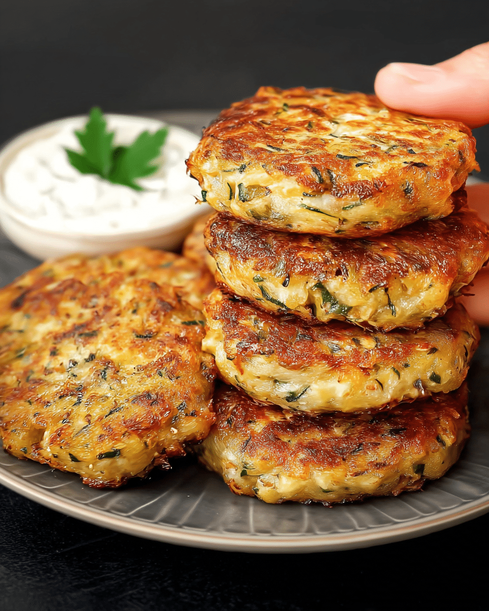 Healthy Zucchini and Chicken Patties Recipe
