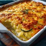 Baked Zucchini Casserole with Cheese