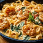Creamy Tuscan Shrimp Pasta