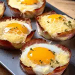 Easy Ham and Cheese Egg Cups – Low Carb Breakfast