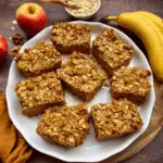 Apple Banana Oatmeal Bar