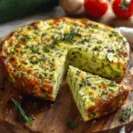 Herb-Infused Crustless Zucchini Quiche