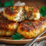 Cheesy Mashed Potato Chicken Patties