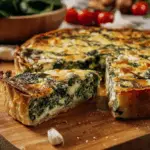 Spinach and Feta Cheese Quiche