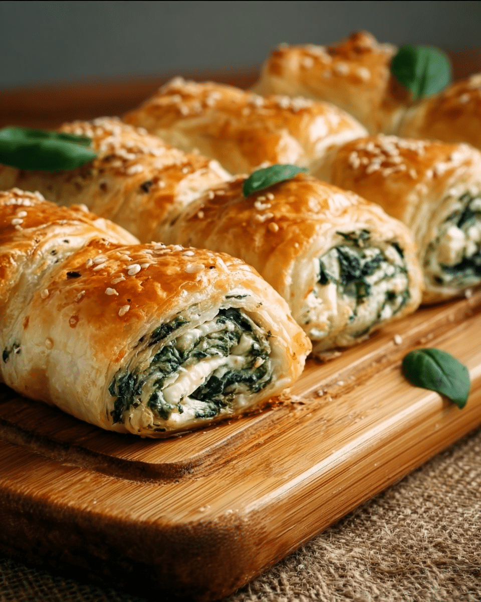 Spinach and Feta Puff Pastry