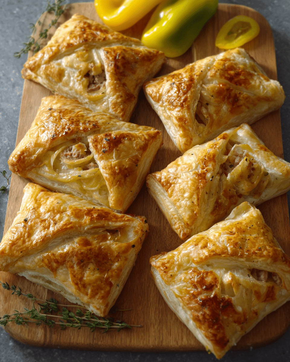Easy Tuna Puff Pastry Pie – Flaky & Delicious