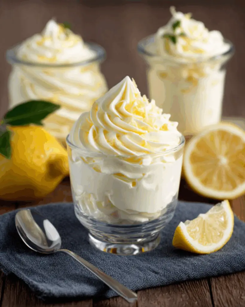 Whipped Lemon Cream Filling