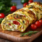 Zucchini and Ricotta Vegetable Roll