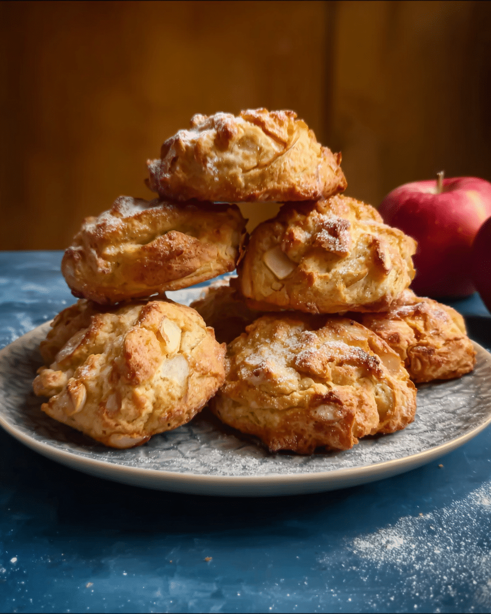 Apple-Stuffed Spice Cookies
