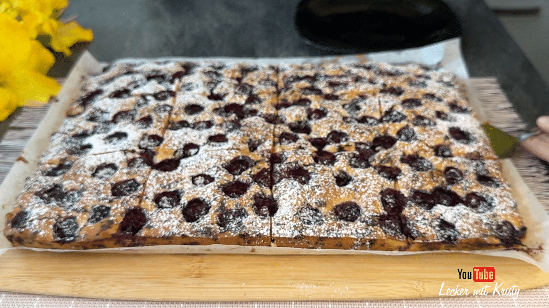 Cherry Chocolate Chip Cake