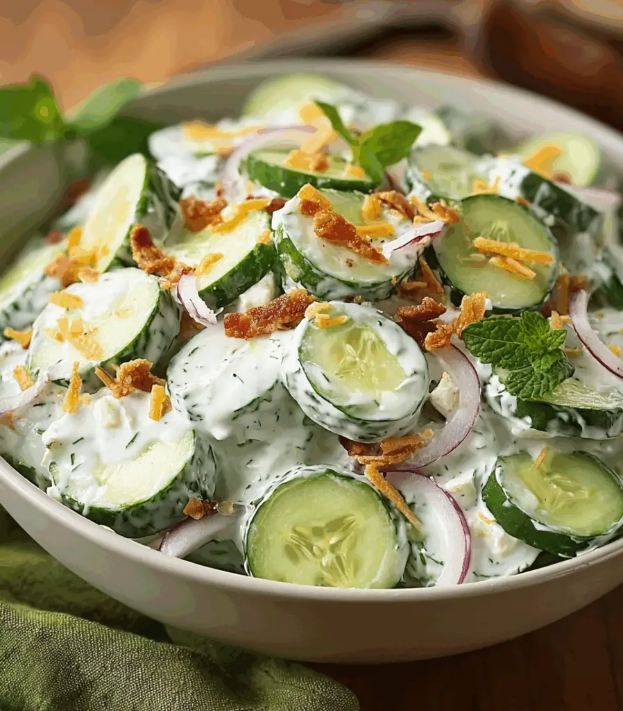 Cucumber Ranch Crack Salad