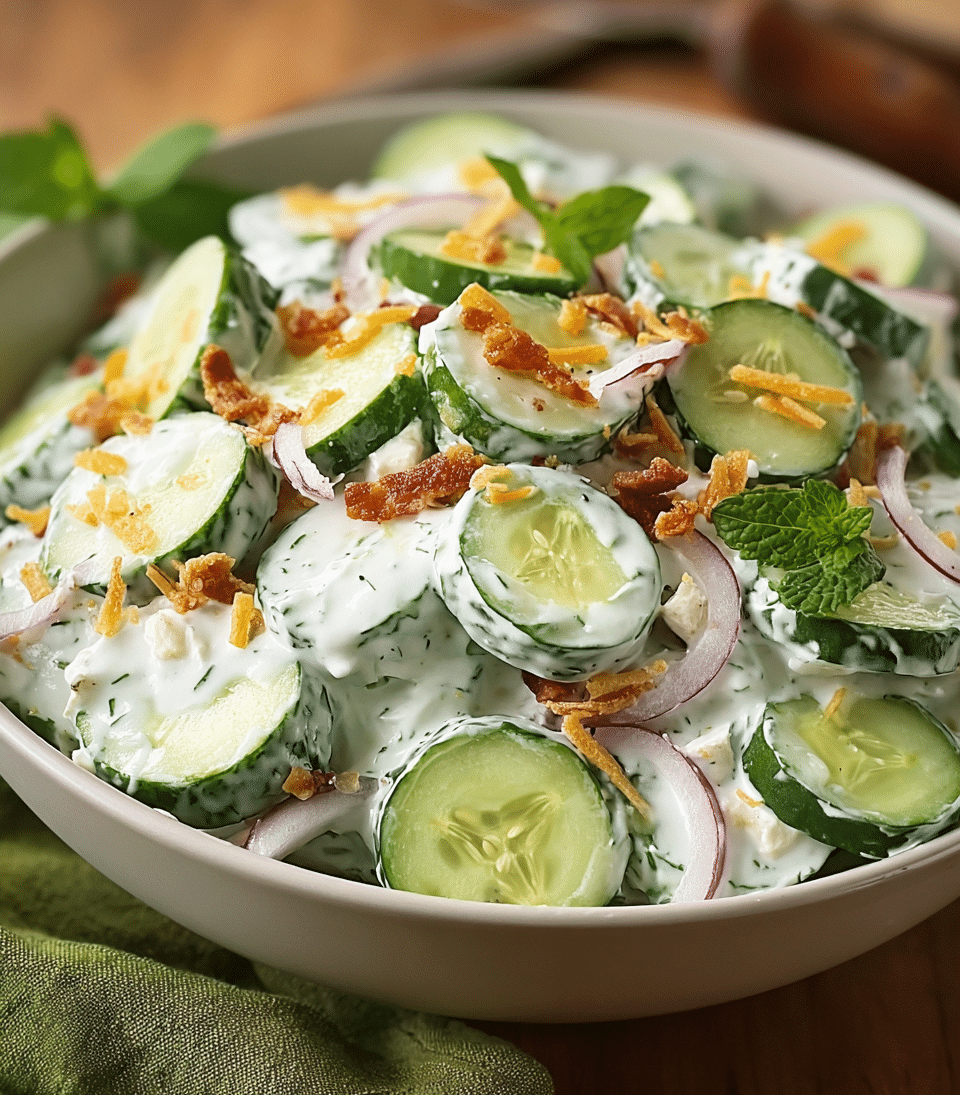 Cucumber Ranch Crack Salad