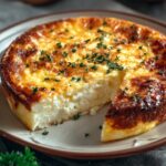 Healthy Breakfast Egg Bake with Cottage Cheese