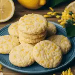 Soft & Chewy Lemon Zest Cookies