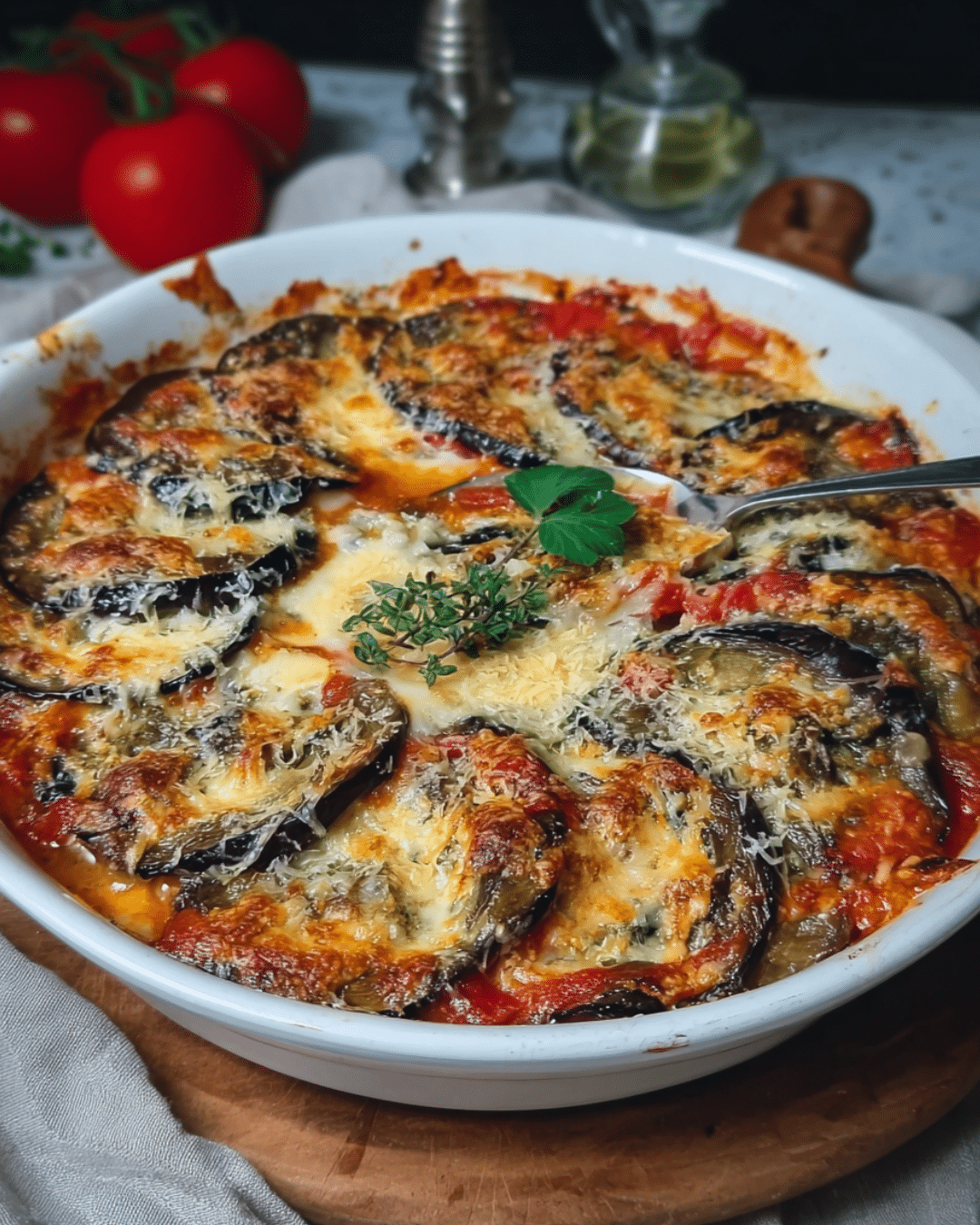 Eggplant Parmesan Casserole
