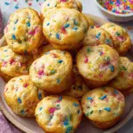 Mini Funfetti Yogurt Muffins