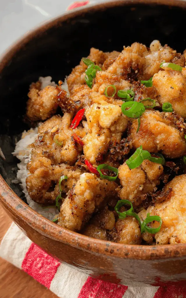 Salt and Pepper Chicken