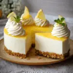 No-Bake Lemon Mascarpone Cheesecake