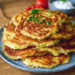 Crispy Cheesy Cabbage Pancake Recipe