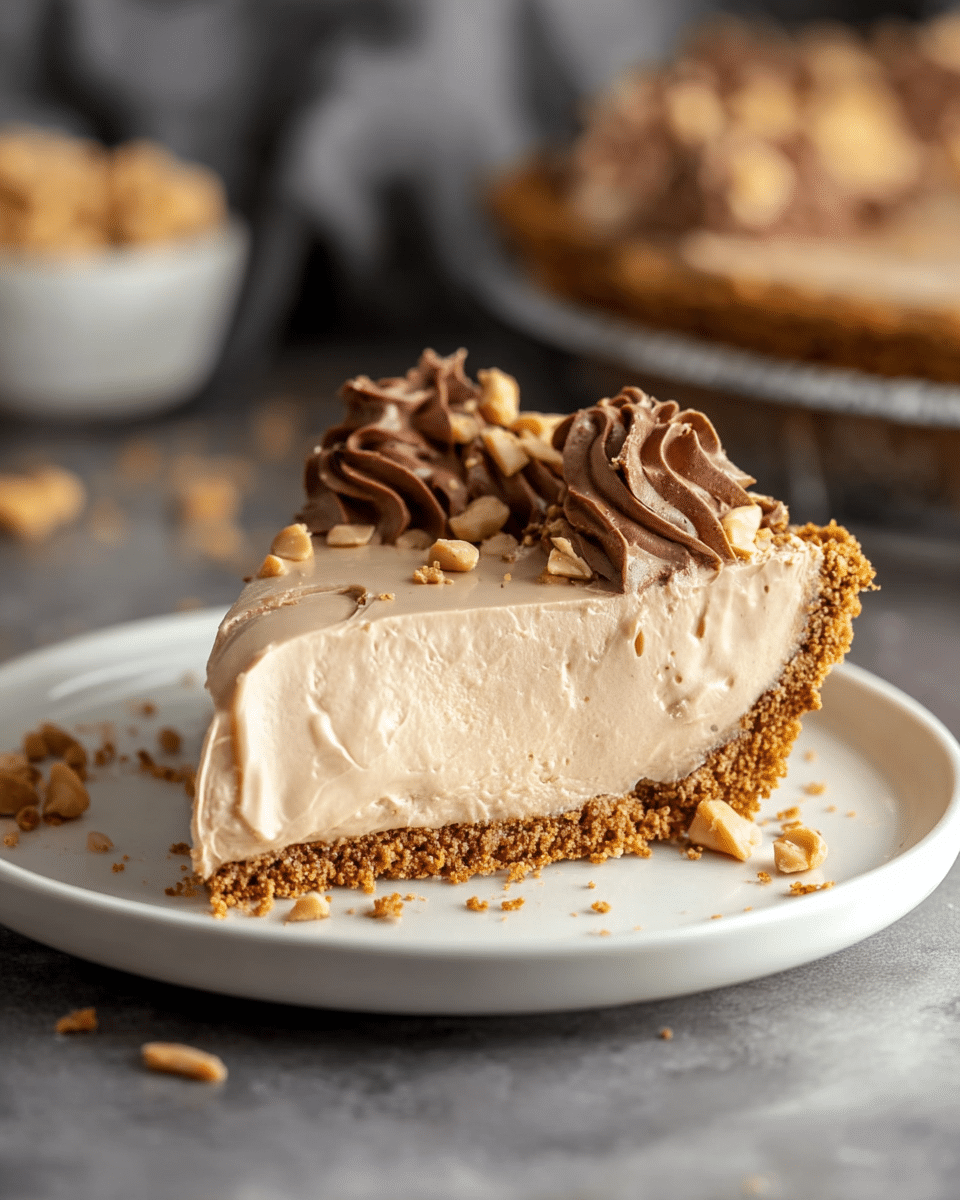 Quick No Bake Peanut Butter Pie for Summer Gatherings