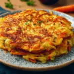 Cheesy Carrot Potato Fritter Pancake – Family Friendly