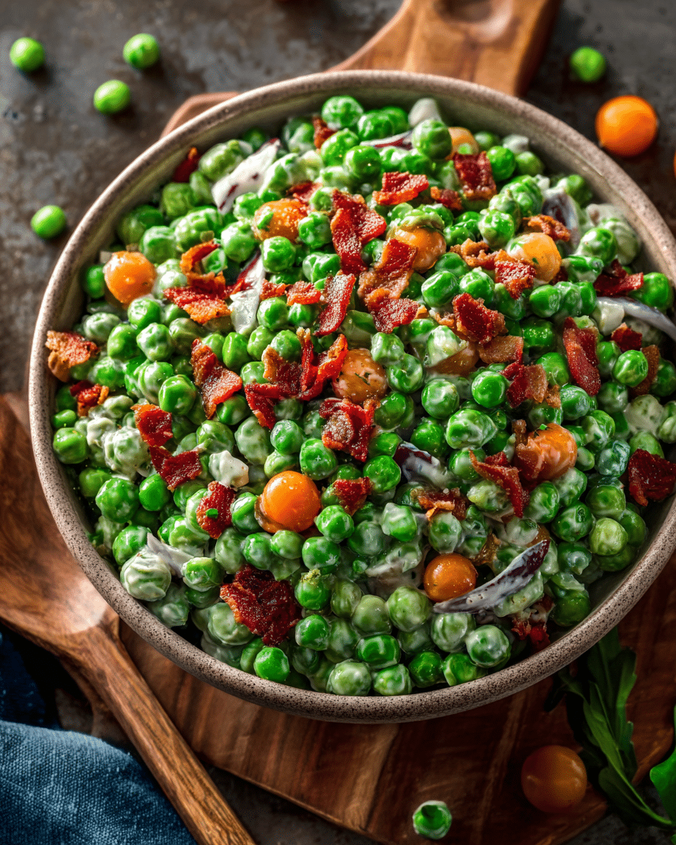 Southern-Style Creamy Pea Salad