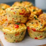 Healthy Vegetable Omelette Muffins Recipe