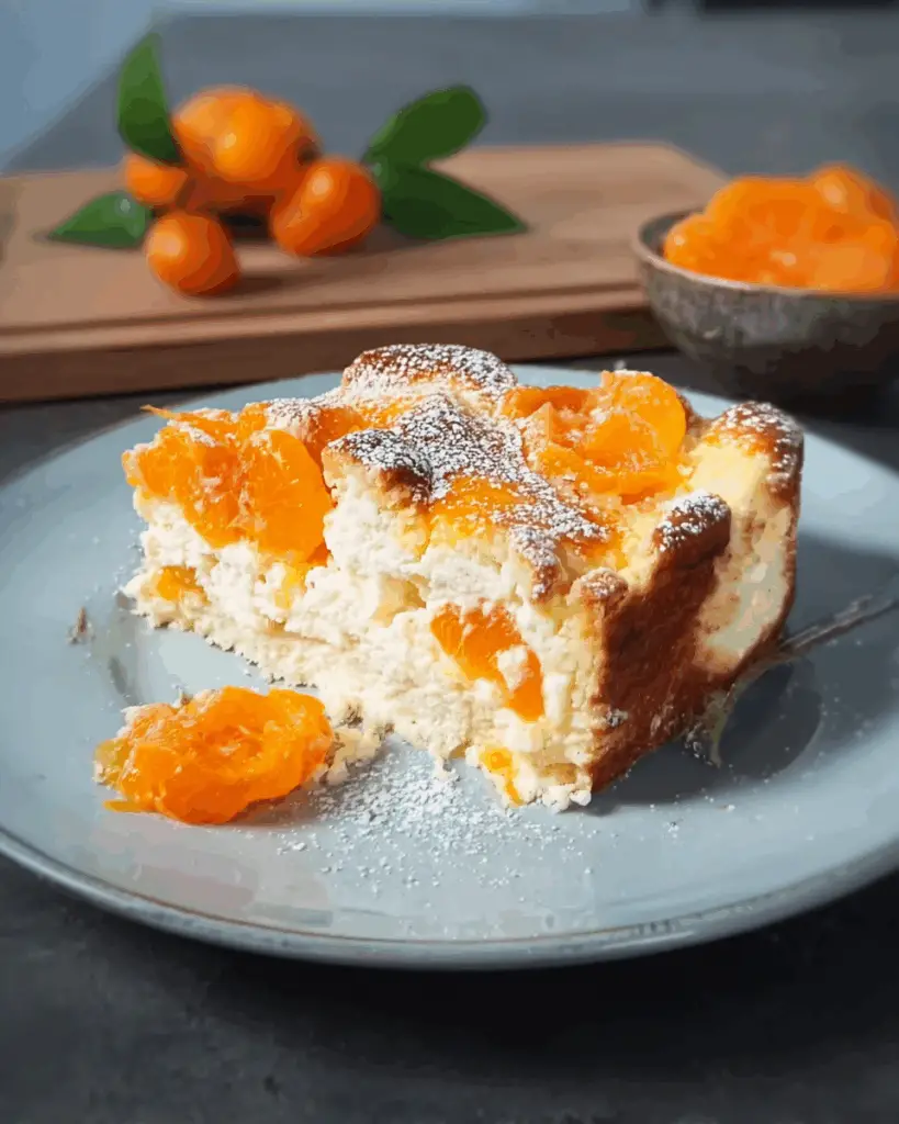 Fruity Quark Casserole with Tangerines – Light & Creamy Bake