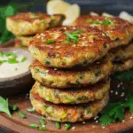 Healthy Tofu & Cabbage Fritters