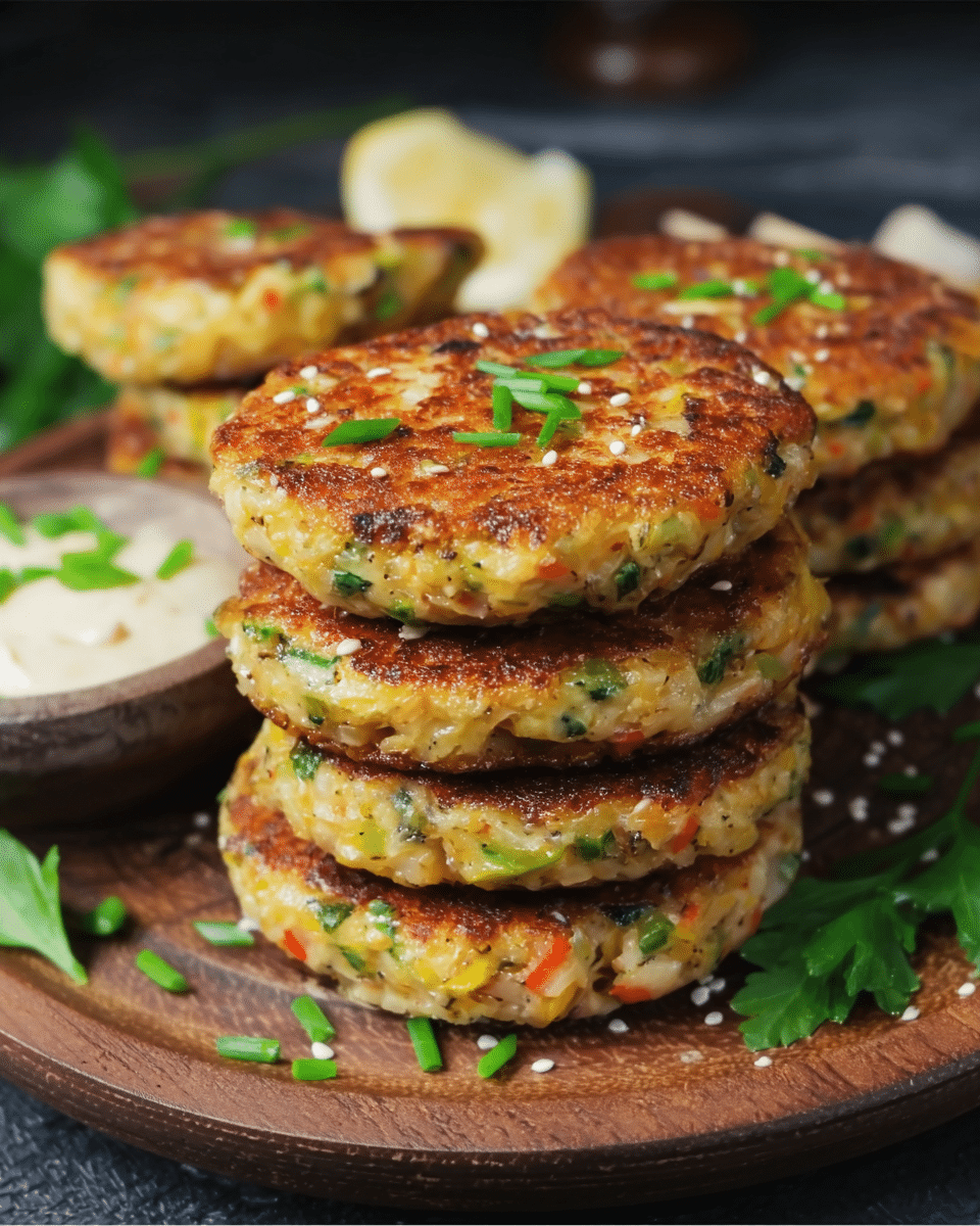 Healthy Tofu & Cabbage Fritters