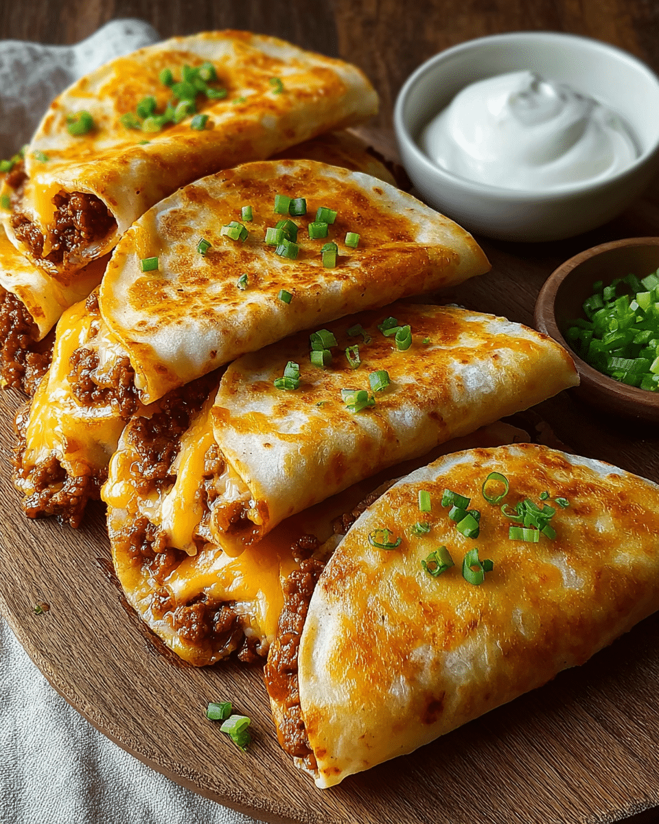 Easy Cheesy Taco Pockets for Taco Night