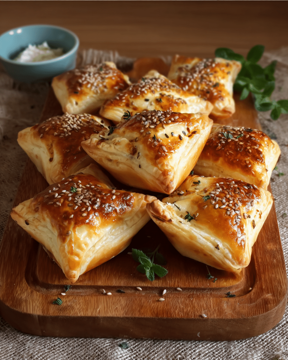 Homemade Mini Cheese Pies – Easy Savory Pastry Recipe