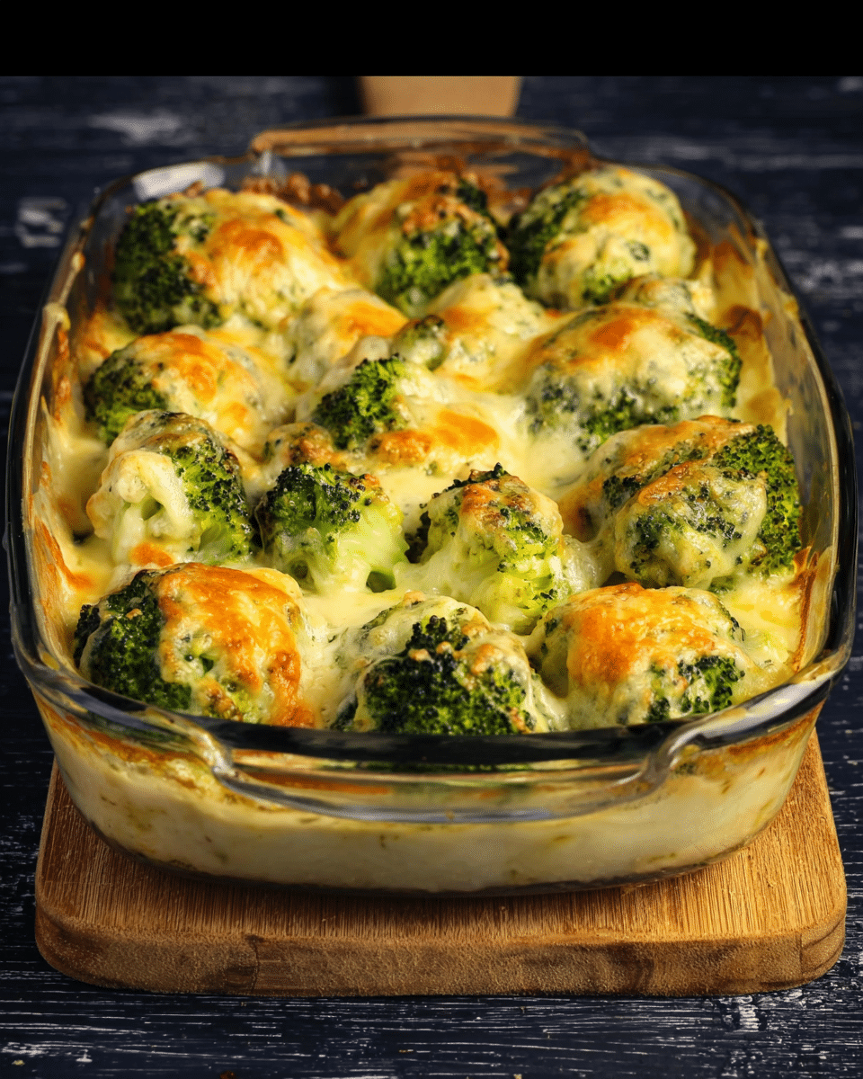 Cheesy Creamy Chicken and Broccoli Casserole