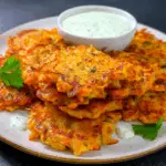 Crispy Cabbage and Carrot Fritters