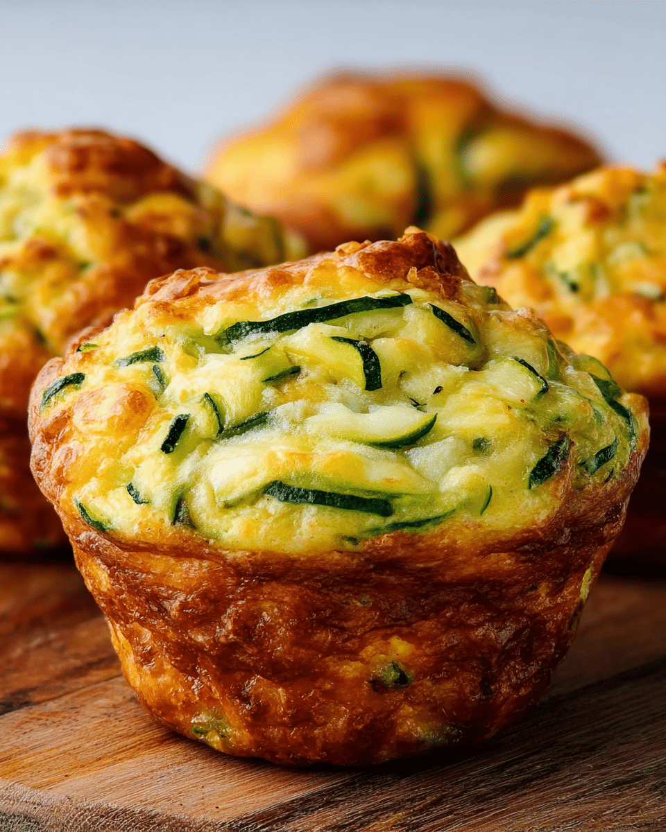 Cheesy Zucchini Muffin