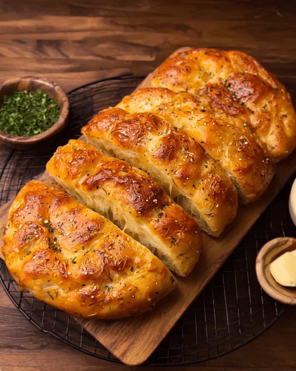Cheese Stuffed Bread