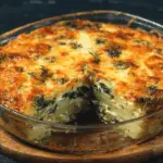 Easy Potato Spinach and Cheese Casserole Recipe