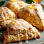 Easy Orange Scones with Citrus Glaze