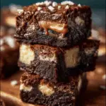 Fudgy Kinder Chocolate Brownies