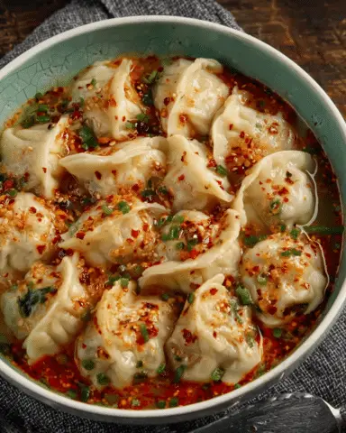 Healthy Potsticker Dumpling Soup