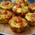 Cheesy Vegetable and Potato Muffins 2 Cheesy Vegetable and Potato Muffins