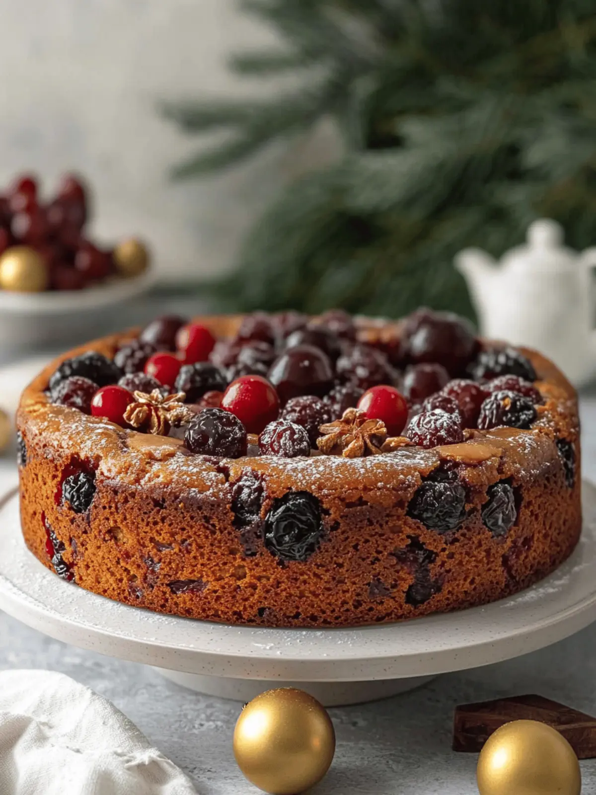 Irresistible Old-Fashioned German Fruit Cake Recipe