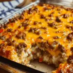 Cheesy Ground Beef Casserole