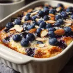 Blueberry Almond Cottage Cheese Cake