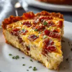Bacon and Cheese Crustless Quiche 3 Bacon and Cheese Crustless Quiche