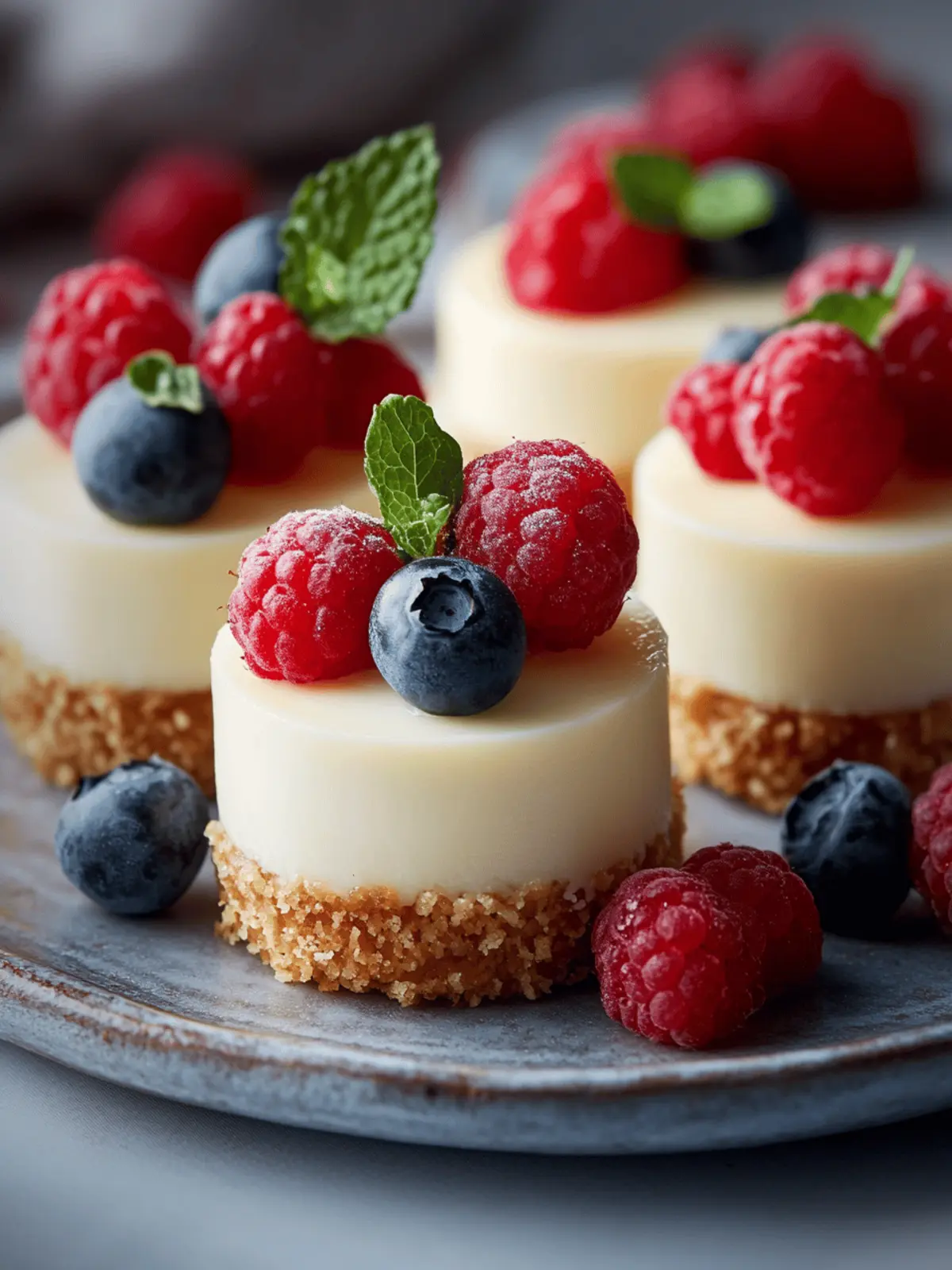 Mini Cheesecakes